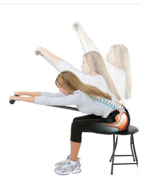 Medi-Dyne CoreStretch Back Syrercher T-bar, Physical Therapy Rehab LIKE NEW!